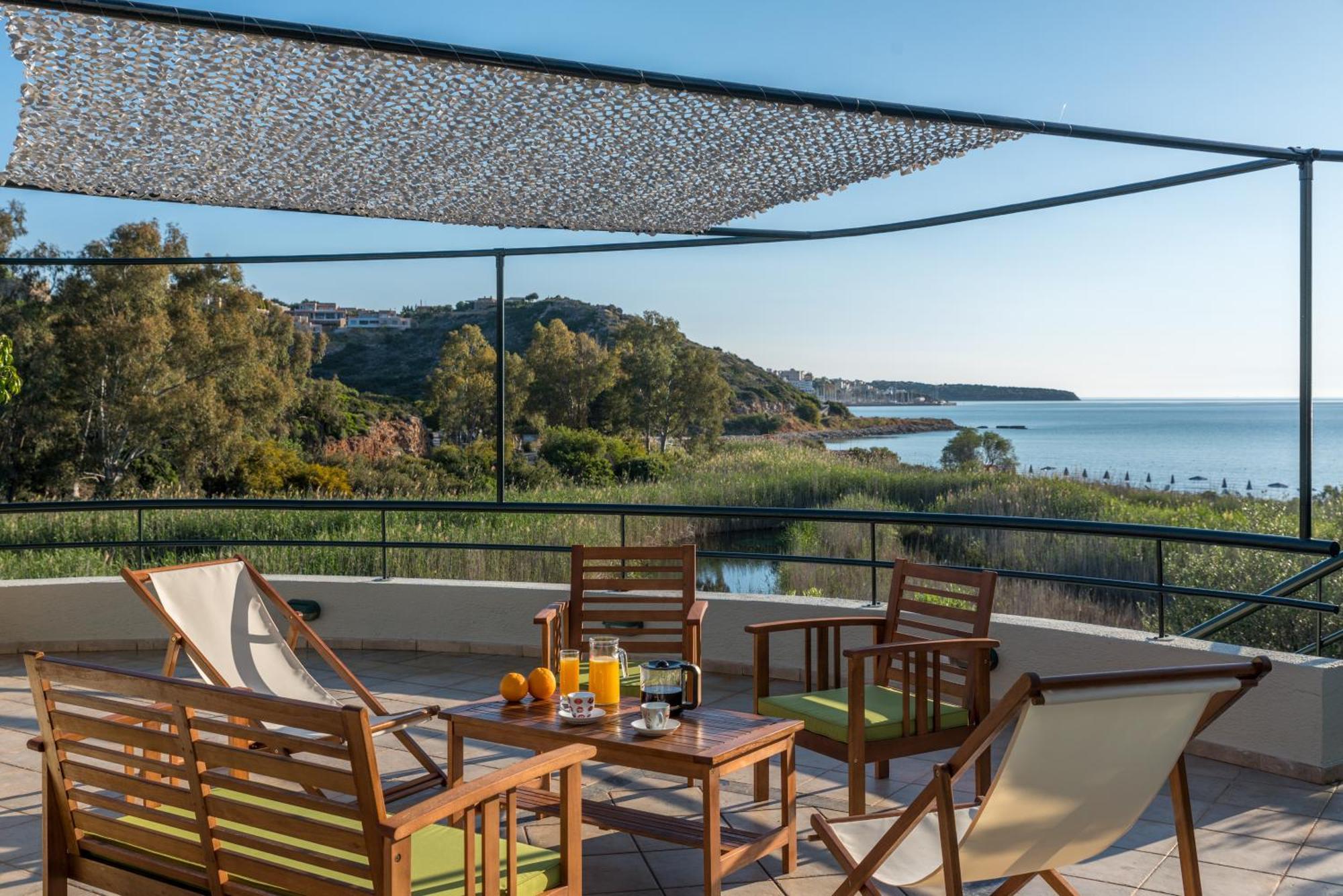 Coastal Dream Beachview Jacuzzi& Sauna Amoudara  Exterior foto
