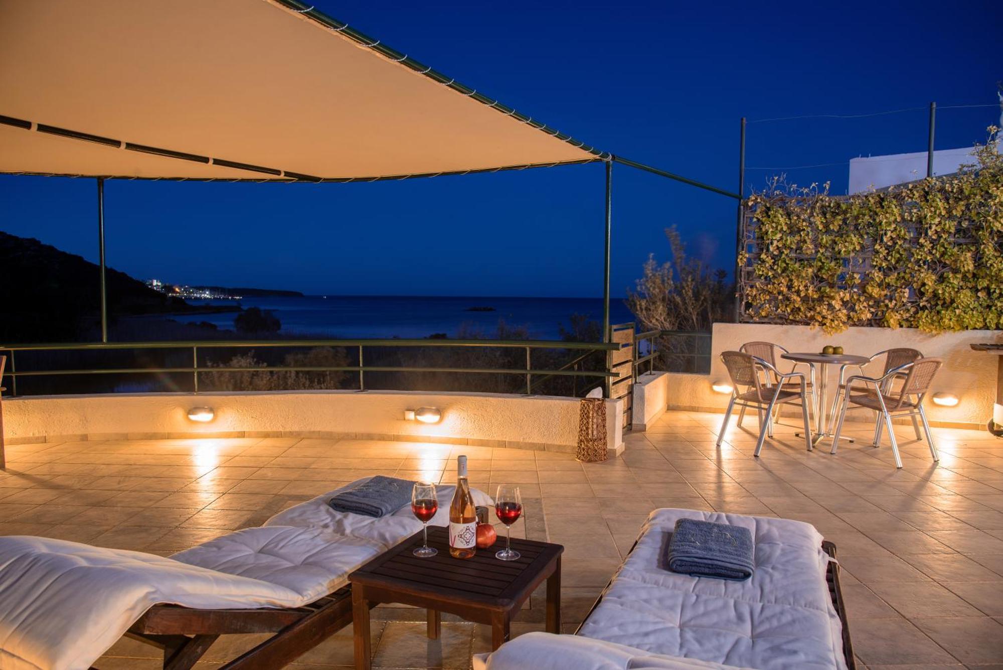 Coastal Dream Beachview Jacuzzi& Sauna Amoudara  Exterior foto