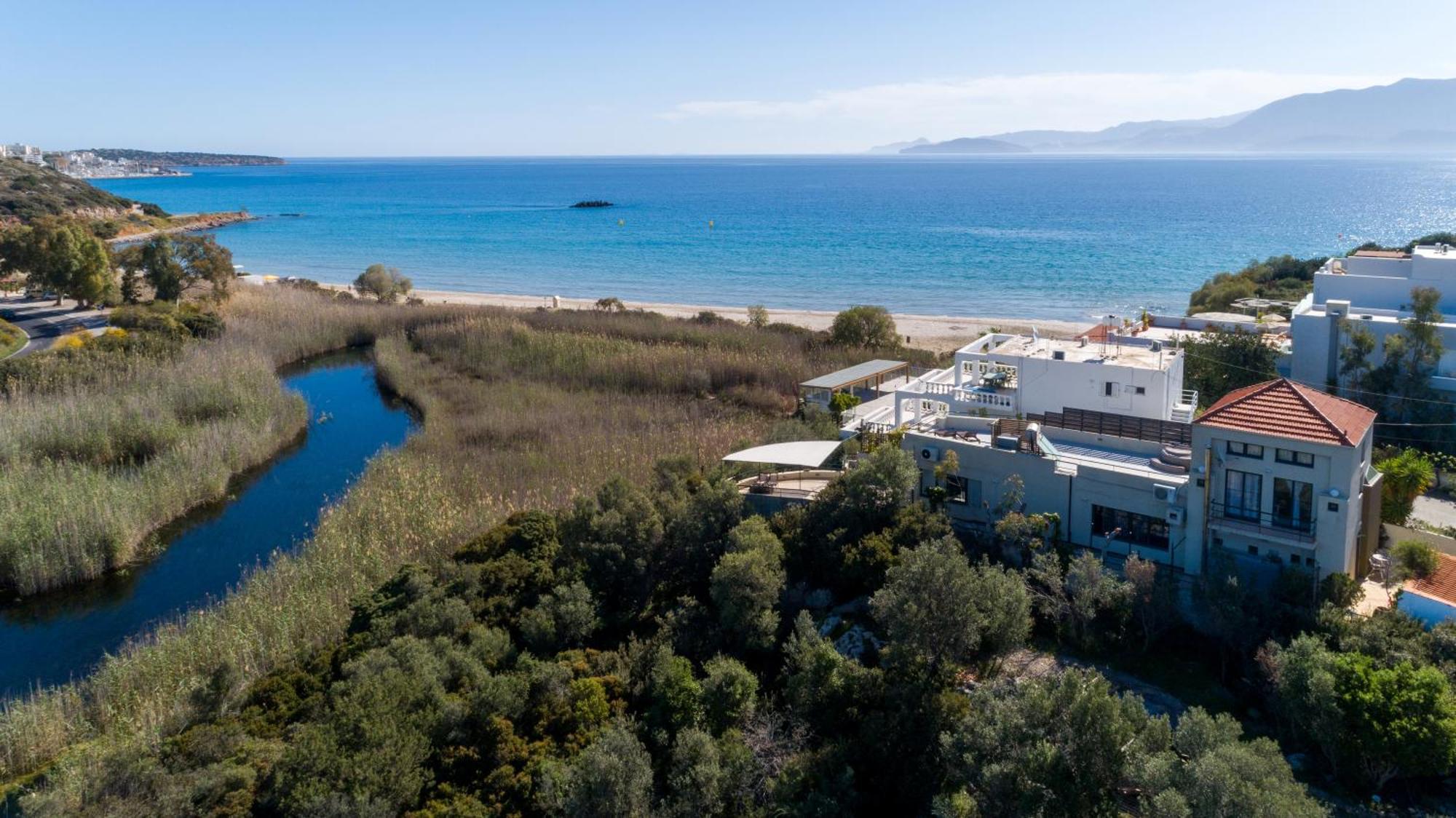 Coastal Dream Beachview Jacuzzi& Sauna Amoudara  Exterior foto