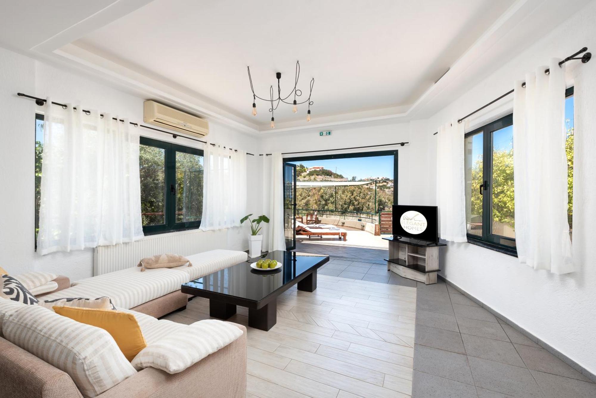 Coastal Dream Beachview Jacuzzi& Sauna Amoudara  Exterior foto